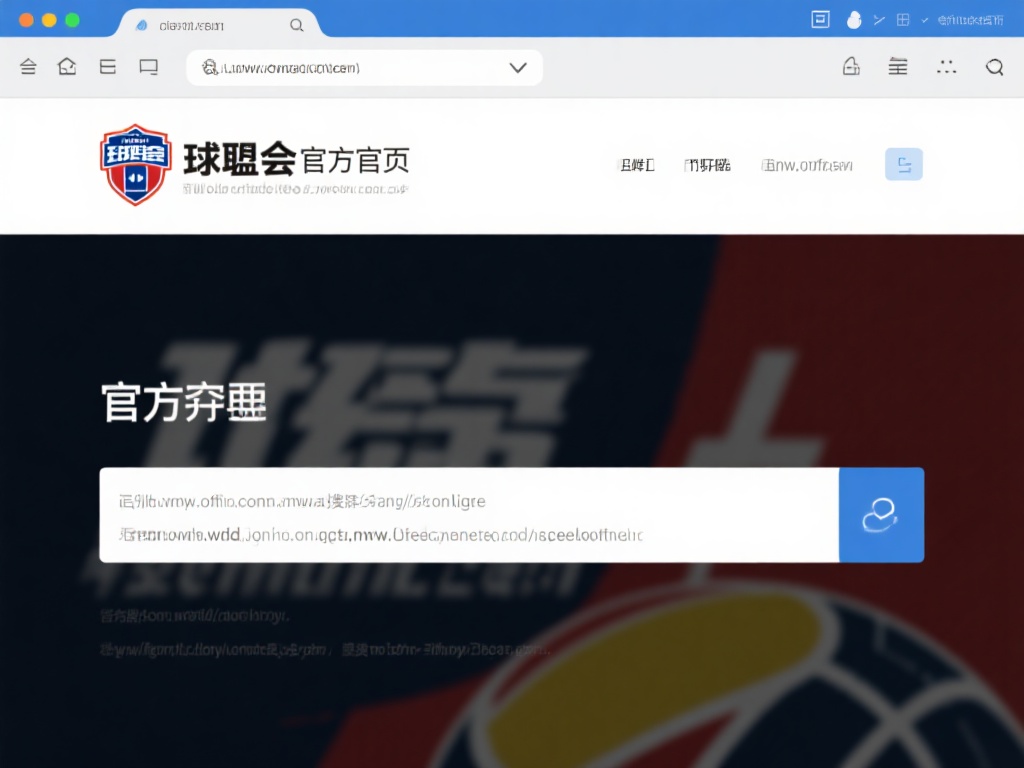 访问球盟会官方主页
首先，在浏览器中输入官方网址